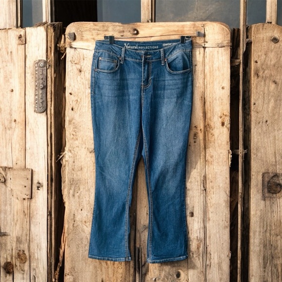 Natural Reflections Denim - Natural Reflections Blue Flare Jeans